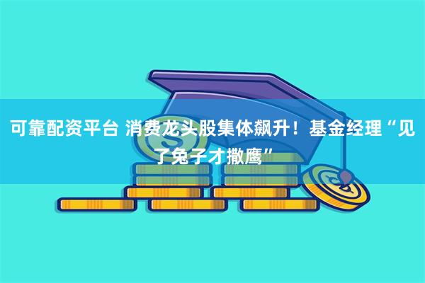 可靠配资平台 消费龙头股集体飙升！基金经理“见了兔子才撒鹰”