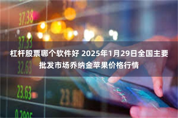 杠杆股票哪个软件好 2025年1月29日全国主要批发市场乔纳金苹果价格行情